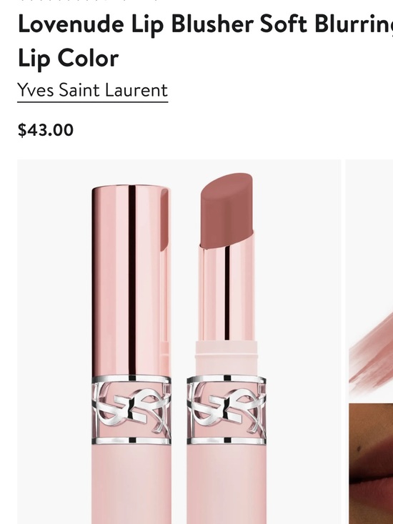 Yves Saint Laurent Other - Yves Saint Laurent love nude lip blusher